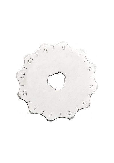 Vıp-tec Vt877015-3 Profesyonel 45mm Yuvarlak Dalgalı Bıçak Yedeği