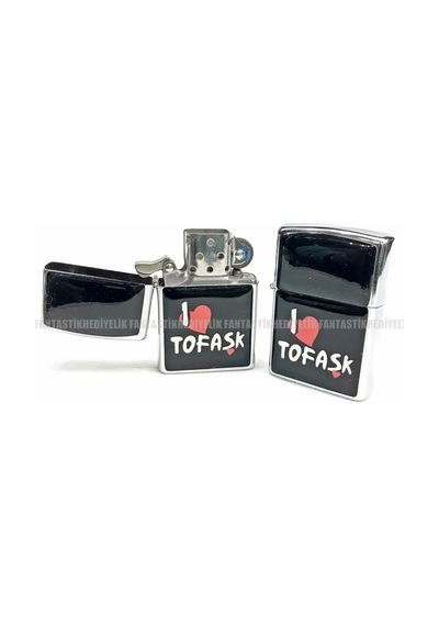 Tofaşk Tofaş Doğan Slx Tasarım Gümüş Renk Kapaklı Benzinli Çakmak