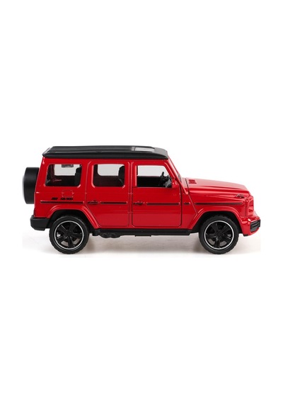 Vardem Kut.çek Bırak 1:32 Işıklı Ve Sesli Metal Jeep - Kırmızı