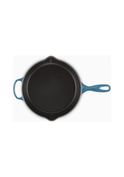 Le Creuset Profesyonel Servis Yüksek Döküm Tava 26 Cm Koyu Turkuaz