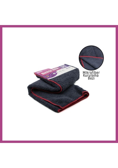 Gees Global Mikrofiber Yıkama Ve Kurulama Bezi 50x70 Cm Gbzs Çok Renkli