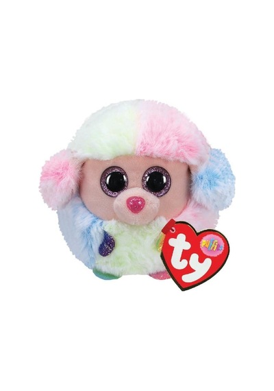 Rainbow Poodle Puf 10 Cm. 001 - Beyaz