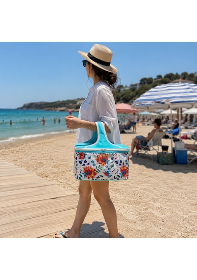 25 Lt Eva Termal Piknik Sepeti-478 Çok Renkli