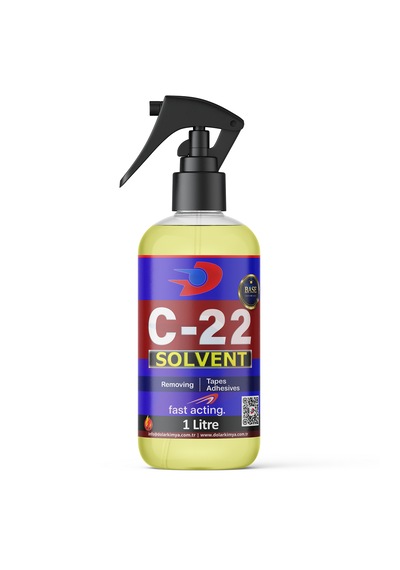 Protez Saç Solventi C22 Base 1 Litre C22 Yağ Bazlı Bant Sökücü,protez Saç Yapıştırıcı Ve Bant Temizleyici