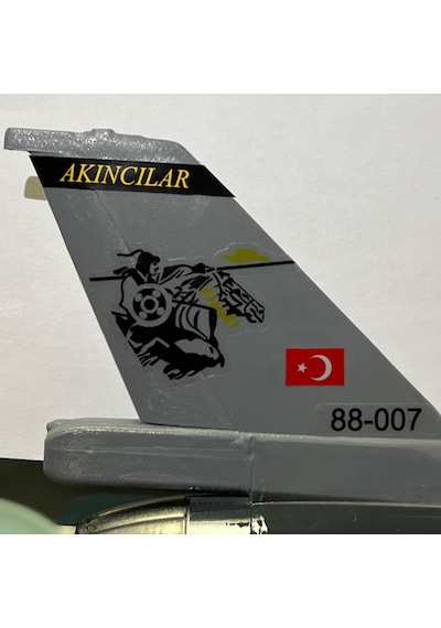 F-16c Maket Montajlı 152 Fılo Akıncı