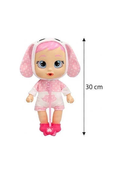 Ağlayan Bebek - İlk Adımlarını Atar Işıklı Ve Sesli Oyuncak Bebek 30 Cm Emzikli Ve Biberonlu Bebek