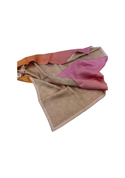 AKER Bosphorus Çift Taraflı İpek Twill Eşarp 7208712-931 Renkli