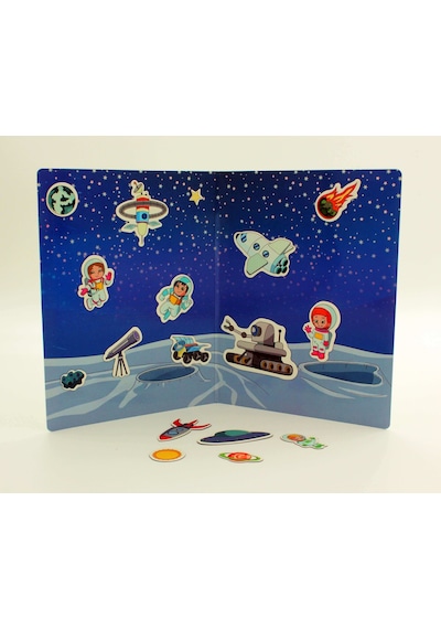 Todizoo Space World Manyetik Hikaye Oluşturma