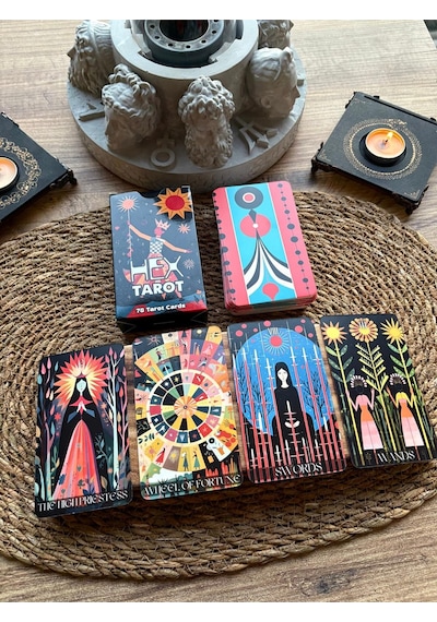 Hex Tarot Destesi 78 Kart - Arındırma Kesesi Hediyeli