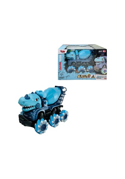 Yj-078-3 1:14 Uzaktan Kumandalı Full Fonksiyon 2.4g Dinozor Beton Mikseri -vardem Çok Renkli
