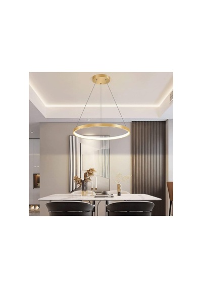 Gold Led Avize Coda 60 Cm