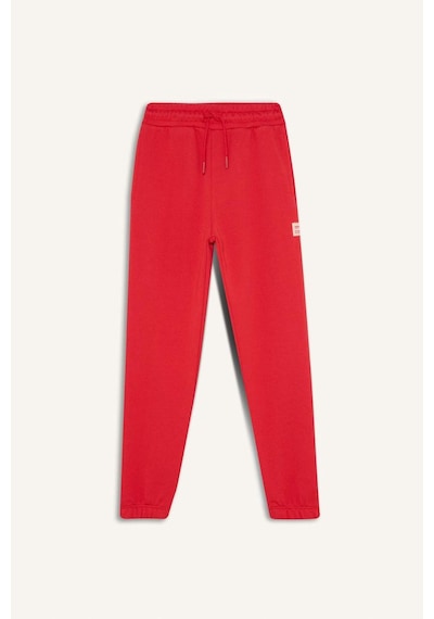 Defacto Kız Çocuk Jogger Eşofman Altı G0578a826sprd227 Kırmızı-rd227