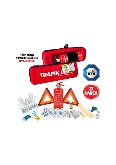 Automix Tüv Uyumlu Eva Trafik Seti 22 Parça