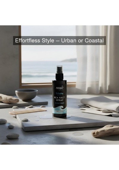 Profesyonel Deniz Tuzu Saç Spreyi 200ml Doğal Dalgalar, Hacim Veren Ve Mat Görünüm Sağlayan Formül Tüm Saç Tipleri İçin, Unisex Sea Salt Spray