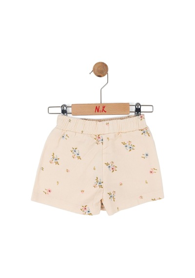 Kız Çocuk Spring Şort Etek Nk-51604 Krem