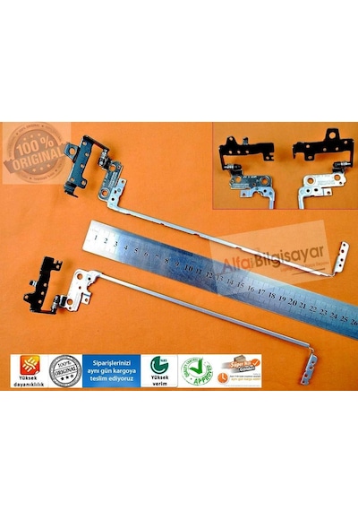 Alfabilgisayar HP Uyumlu 250 G4 (N0Z88Ea) Menteşe Takımı Sağ Sol