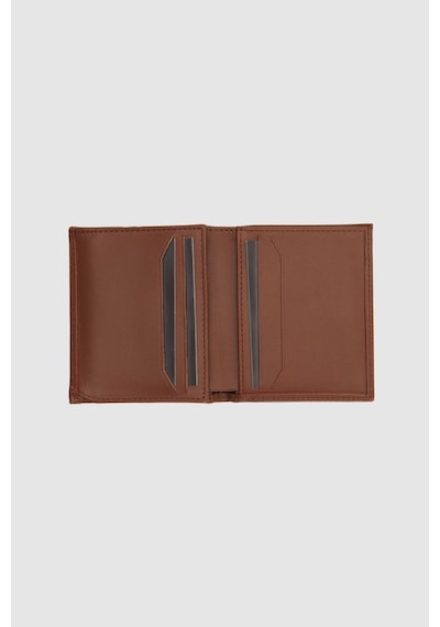 D's Damat Ds Damat Taba Düz Kutulu Hakiki Deri Cüzdan 2H1119ST237 Taba
