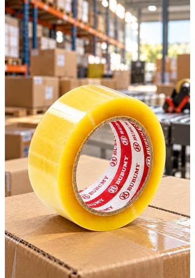 6 Adet Koli Bandı Şeffaf 45 Mm X 100 Metre Güçlü Yapışkanlı Paketleme Bantı Bantları Kopmayan
