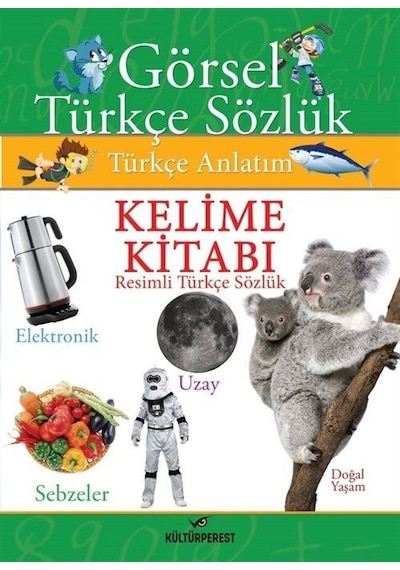 Kelime Kitabı-Resimli Türkçe Sözlük - Kültürperest