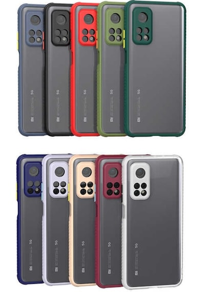 Xiaomi Mi 10T Pro Kilif Köse Korumali Silikon Arkasi Seffaf Kapak 470713320