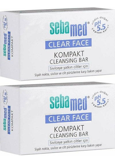 Sebamed Clear Face Kompakt Sabun 2 x 100 G