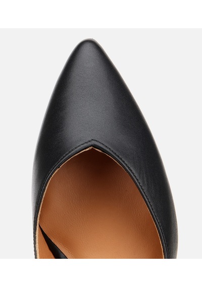 Hotiç Kadın Deri Siyah İnce Topuklu Stiletto 01ayh312520a100 Siyah