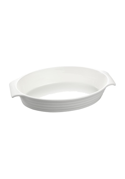 Touch Me Porselen Oval Fırın Kabı 36 Cm 4 Adet Çok Renkli