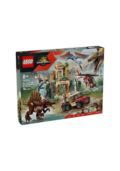 Lego Jurassic World Spinosaurus Ve Quetzalcoatlus Hava Görevi 984 Parça 76976