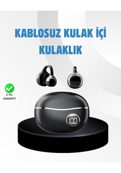 Açık Kulak Kablosuz Bluetooth Kulaklık Konforlu Tasarım Ve Uzun Süreli Kullanım
