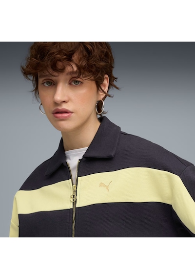 Puma T7 Kadın Geniş Kesim Track Ceket 632137 16 Mavi