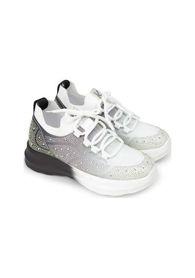 Deery Kadın Taş Detaylı Siyah Sneaker Ayakkabı - K0516zsyhc01 Siyah