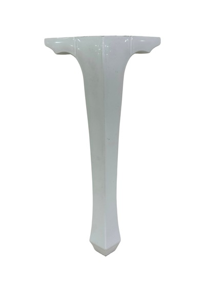 Cateksss 40 Cm Lükens Ayak Beyaz - 5 Li Paket