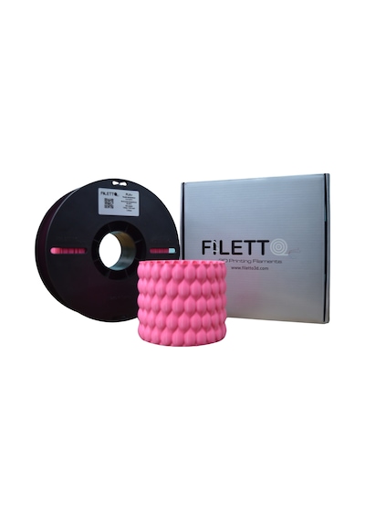 Filetto Pla+ Filament 1.75mm 1 Kg - Pembe