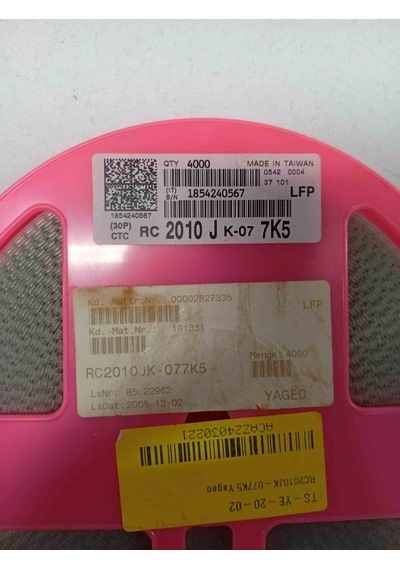 Rc2010jk-077k5 Yageo 1000 Adet
