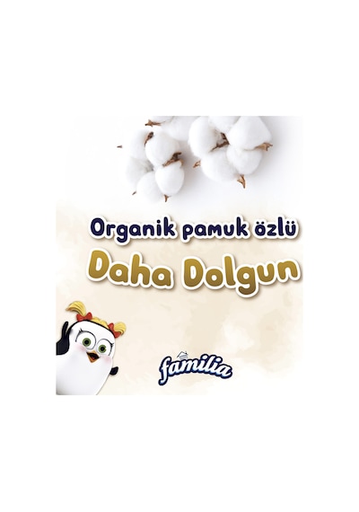 Organik Pamuk Özlü Tuvalet Kağıdı 40 Rulo