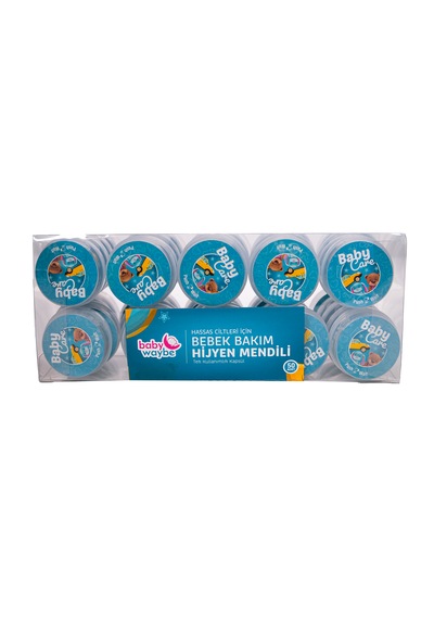 Bebek Bakım & Temizlik & Hijyen Basmalı Mendil 50 Adet