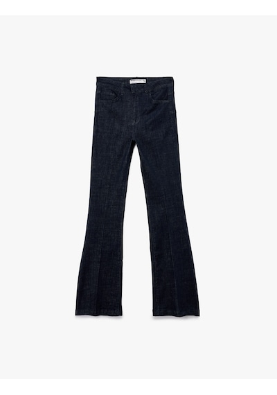 Koton Normal Bel Dar Kalıp Cepli İspanyol Paça Jean Pantolon - Flare Jeans Koyu İndigo 6wal40085md Dark Indigo Koton Normal Bel Dar Kalıp Cepli İspanyol Paça Jean Pantolon - Flare Jeans Koyu İndigo 6wal40085md Dark Indigo