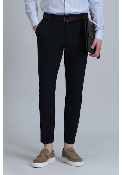 Lufian Erkek Hery Smart Chino Slim Fit Pantolon 111190318 Lacivert Lufian Erkek Hery Smart Chino Slim Fit Pantolon 111190318 Lacivert