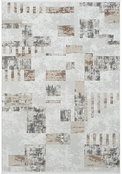 Çam Halı Mısra 5001 Kahve Seyran Halı Modern Desen Makine Halısı