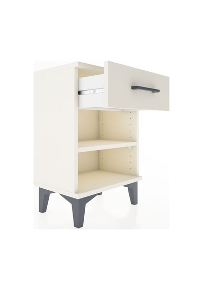 Arges Komodin Tek Raflı Tek Çekmeceli 44x30x64 Aytaşı-aytaşı Aytaşı
