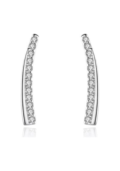 Brezza Lusso Jewelry Timeless Series Ay Işığı Kadın Gümüş Küpe Gümüş