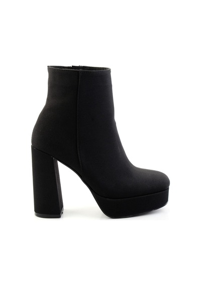 Mat Siyah Kadın Bot & Bootie K02527300138 Siyah
