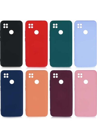 Xiaomi Redmi 9C Kılıf Lansman Tasarım Iç Yüzeyi Kadife Silikon
