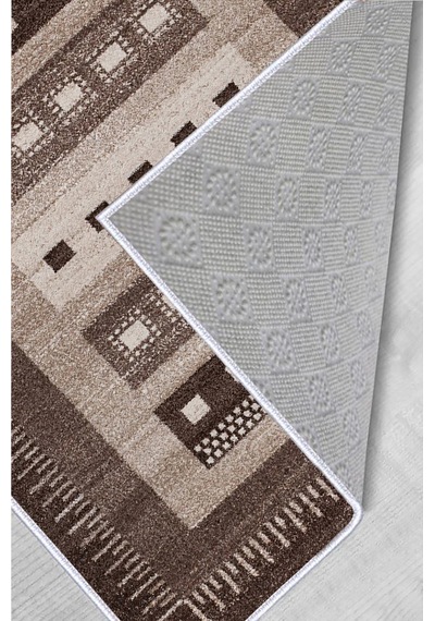 Rovigo Home Dijital Baskı Yıkanabilir Kaymaz Taban Salon Halısı RVG0370 Çok Renkli