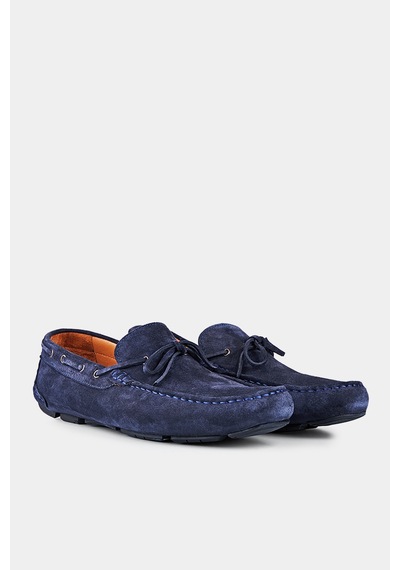 Bisse Erkek Süet Loafer Ayakkabı Lacivert Ay23y23104 D39 Lacivert