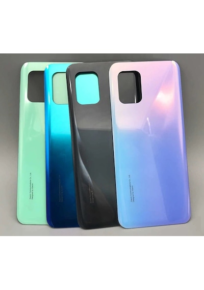 Xiaomi Mi 10 Lite Arka Kapak Batarya Kapağı Siyah