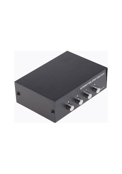 Mt-vıkı 4 Port Rs232 Switch Mt-223-4 Db9 Com Seri Port Anahtarlayıcı 1 In 4 Out Pc Printer Haberleş