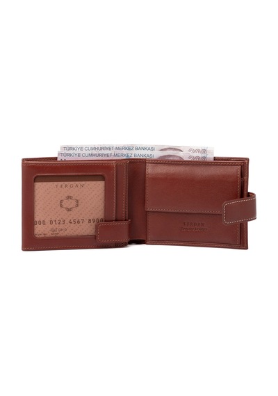 Tergan Taba Unisex Deri Cüzdanı 01638F8Q