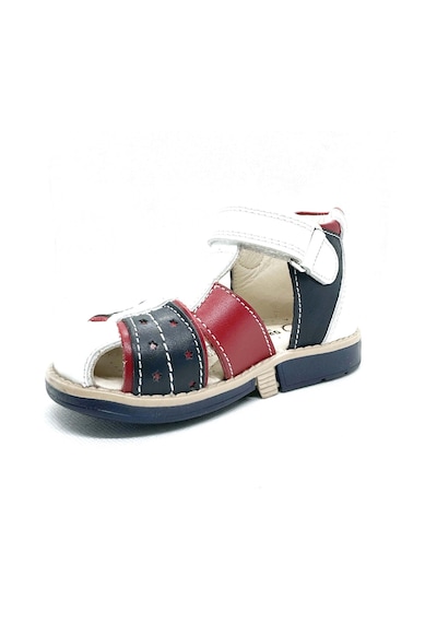 Ortopedia 605-1 Çocuk Ortopedik Tommy Deri Sandalet Beyaz - Kırmızı - Lacivert Ortopedia 605-1 Çocuk Ortopedik Tommy Deri Sandalet Beyaz - Kırmızı - Lacivert