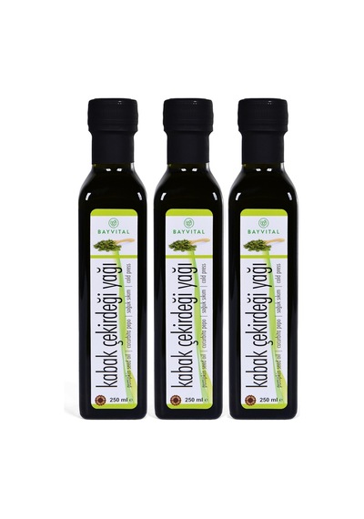 Bayvital Kabak Çekirdeği Yağı 3 x 250 ML